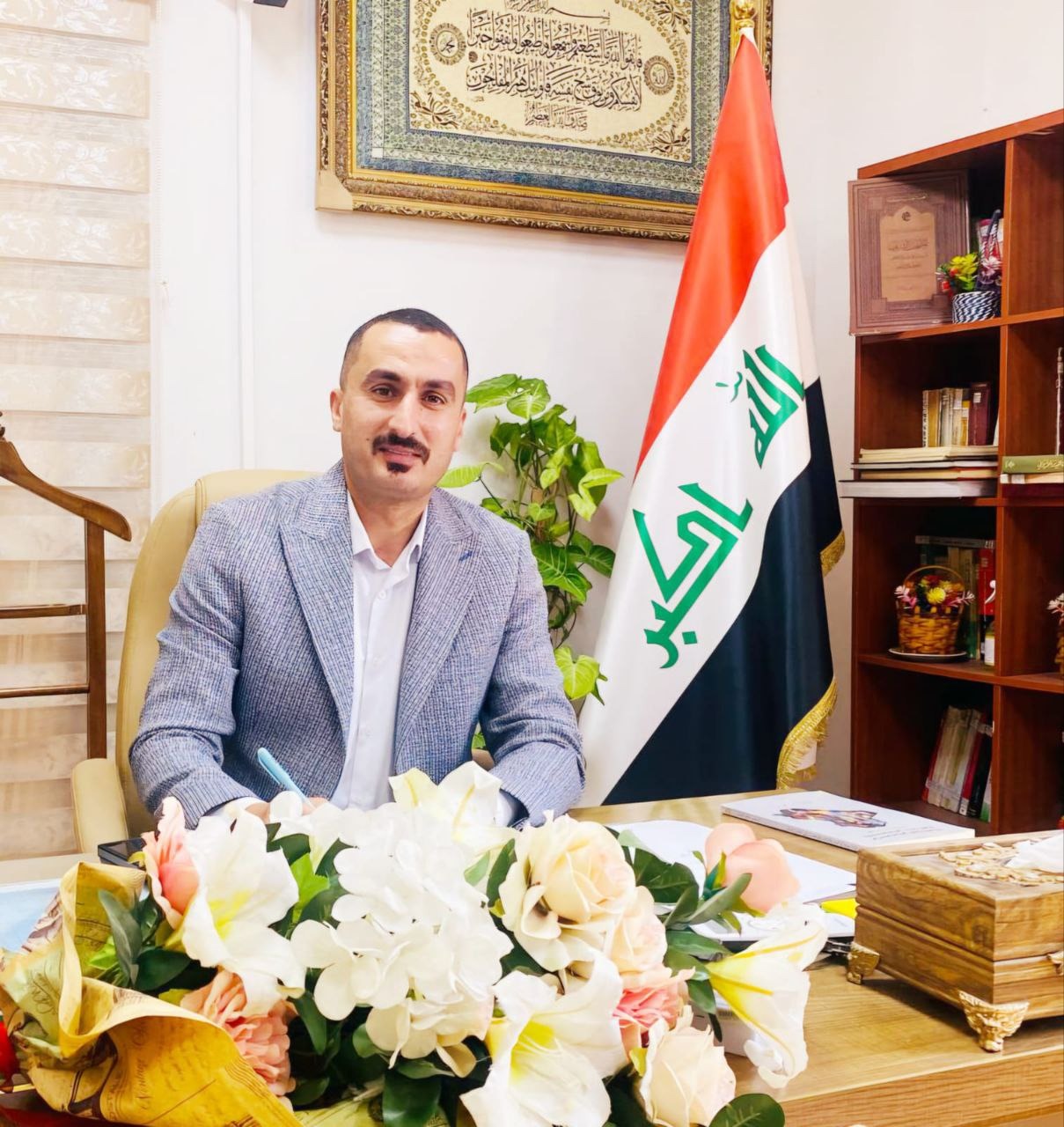 الأمين العام للمكتبة المركزية / م.م. عبداللطيف شريف شهاب